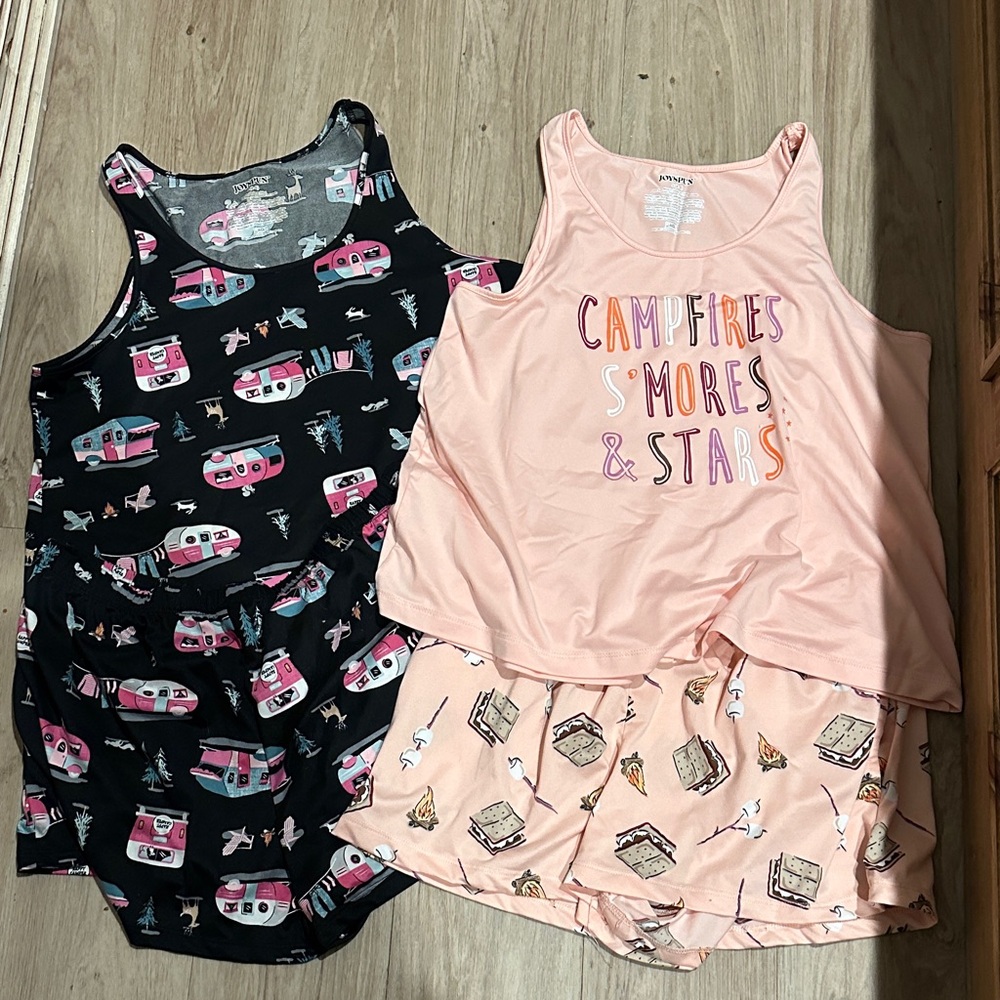 Women's Pajama Set bundle - Camping themed